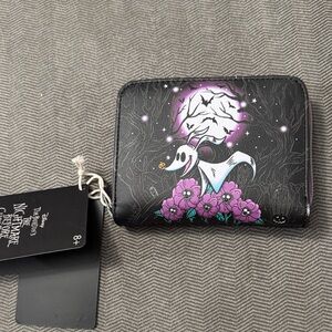 Nightmare Before Christmas Black Wallet